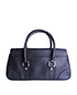 Segur PM Bag, £300, Handbags, Black, Leather, Back view